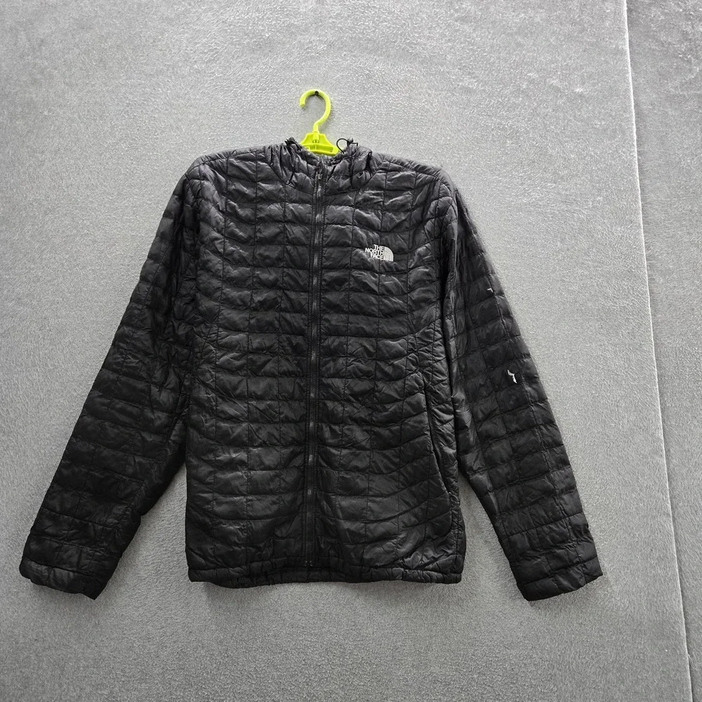 The North Face Men Jacket XL Black Nylon Polyester Puffer READ